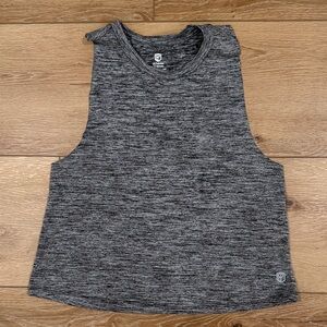 Born Primitive Charcoal Crop Top